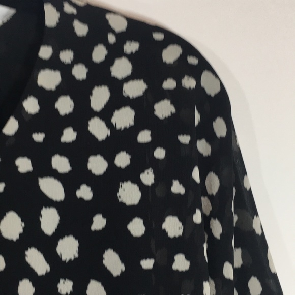 UMGEE “Dalmatian” Oversized Relaxed Fit Cool Summer Layered Look Organza Tunic - Picture 7 of 14